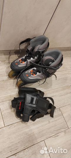 Роликовые коньки размер 39-40