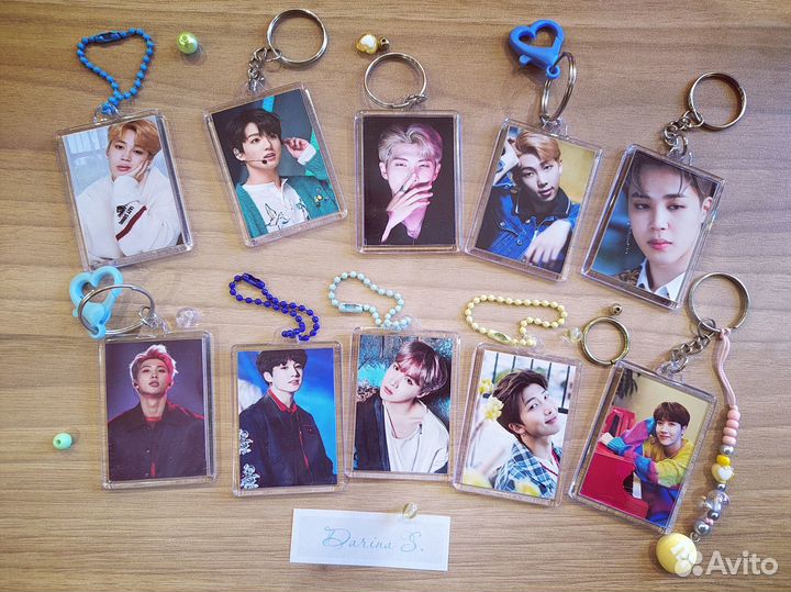 Kpop брелки bts