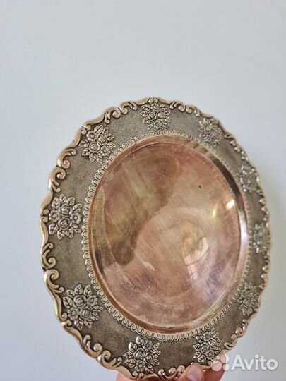 Поднос винтажный на ножках