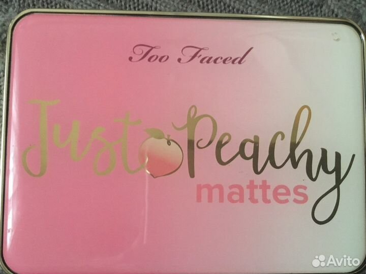 TOO faced палетки теней