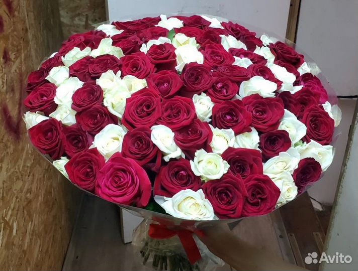 Букеты Цветы 101 51 Роза