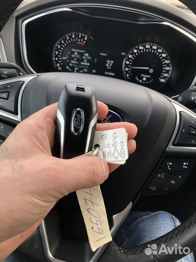 Ключ ford mondeo 5 автозапуск