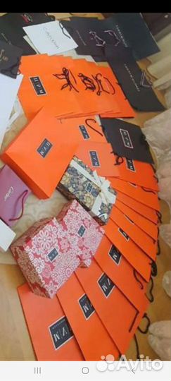 Брендовые пакеты и коробки