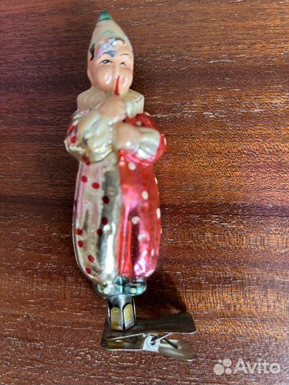 Елочные игрушки СССР на прищепке