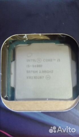 Процессор intel core i5 9400f