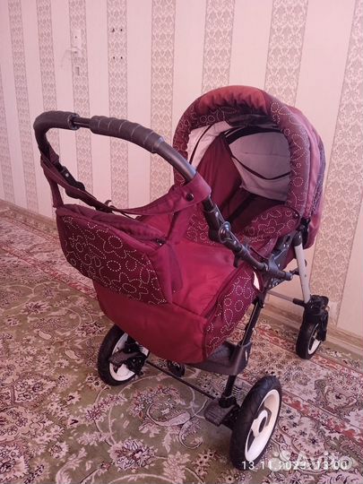 Коляска 2 в 1 бу