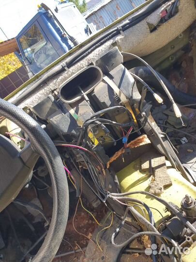 Корпус печки радиатор на мерседес 123