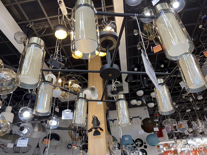 Дизайнерская люстра новая в коробке