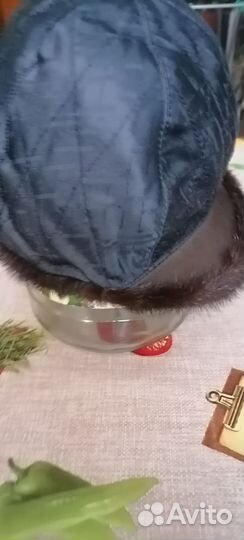 Берет женский норковый