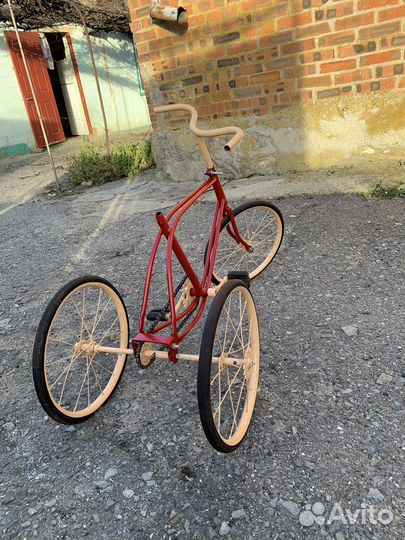 Детский трехколесный велосипед СССР