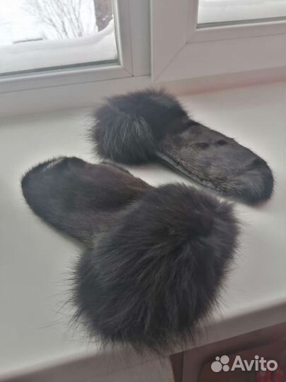 Варежки норковые