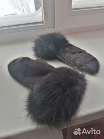 Варежки норковые