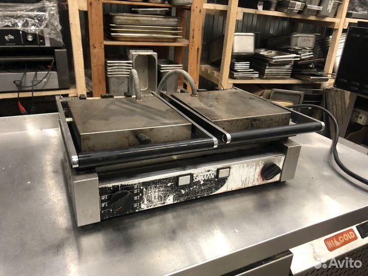 Sirman двойной прижимной гриль