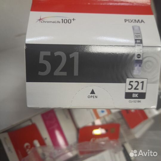 Оригинальные картриджи canon pixma