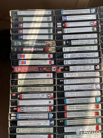 Видеокассеты фильмы 90-2000 годов