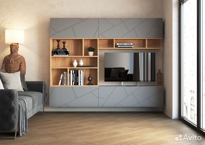 Полка навесная Гранж пн-003