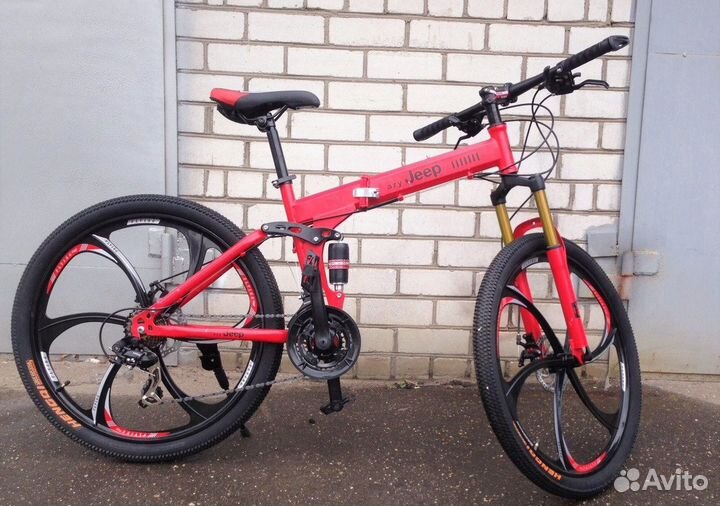 Велосипед на литых дисках