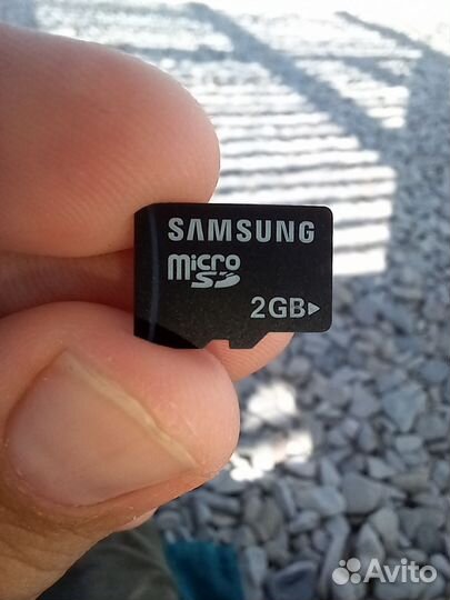 Карта памяти MicroSD 2gb
