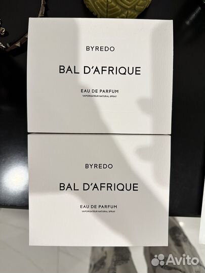 Оригинальные коробки Byredo bal d‘afrique 50 ml