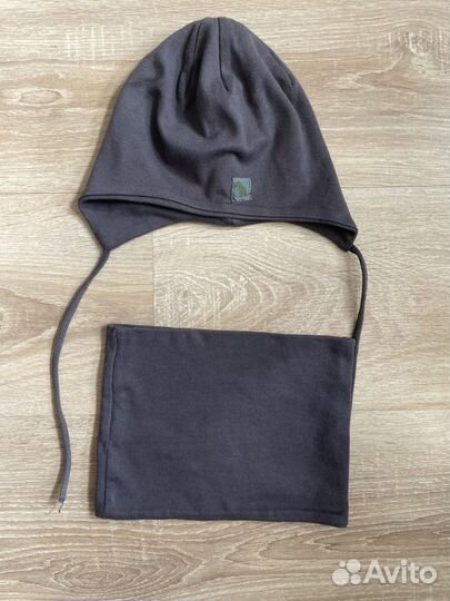 Комплект шапка и снуд детский 50-54