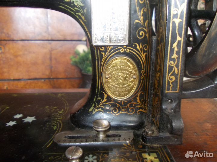 Швейная машинка frister & rossman 19 век berlin