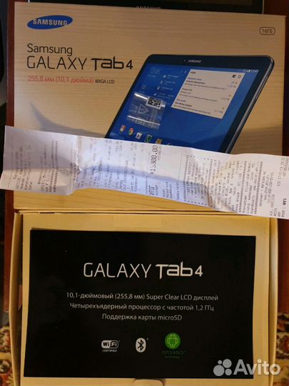 Продам планшет samsung Tab4. 10.1
