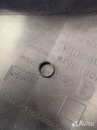 Обшивка стойки Рено Меган 2