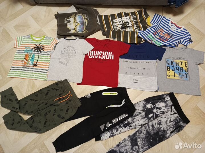 Спортивные штаны теплые, лонги. Вещи пакетом