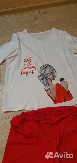 Костюм летний тройка 56 размер