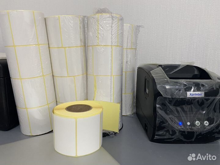 Термоэтикетки 58х40