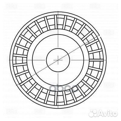 Ролик привод. ремня для а/м Volvo S40 II (04)