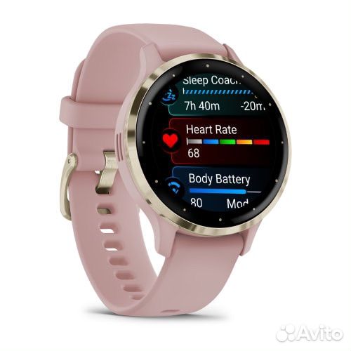 Smart watch garmin venu 3s pink рассрочка