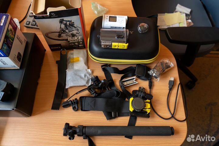 Экшен камера Sony HDR-AS100 VB