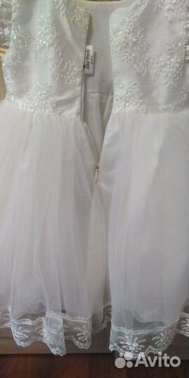 Белое платье для девочки