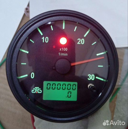 Тахометр электронный унивесальный, Ф 100мм