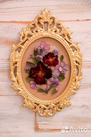 Картины из сухоцветов