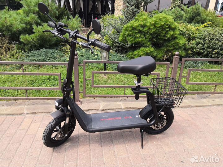 Электросамокат Kugoo C1 plus + гидроизоляция