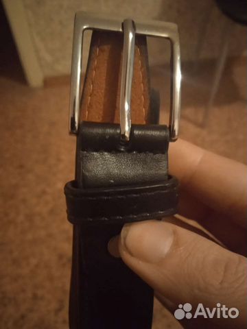 Мужской кожаный ремень