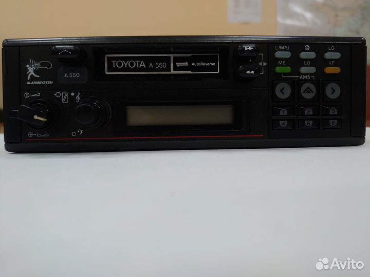 Ретро магнитола Toyota