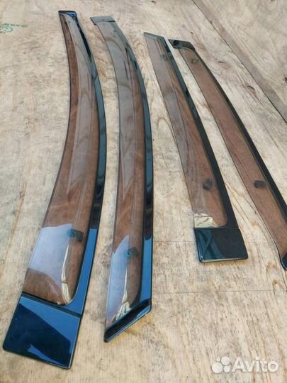 Дефлекторы окон (ветровики) Toyota Prius 2 NHW20