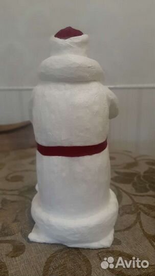 Ватный Дед Мороз, снегурочка