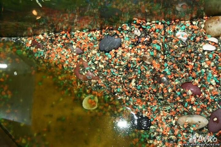 Грунт для аквариума разный