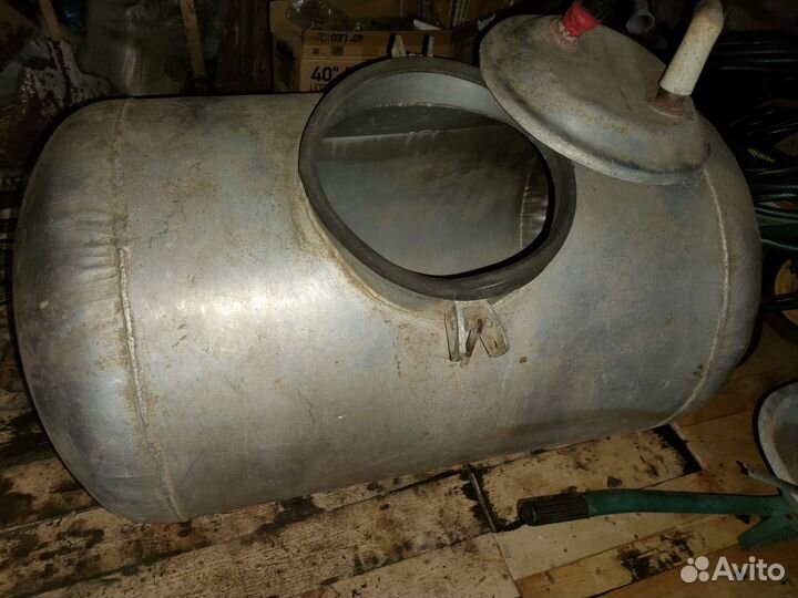 Алюминиевая бочка