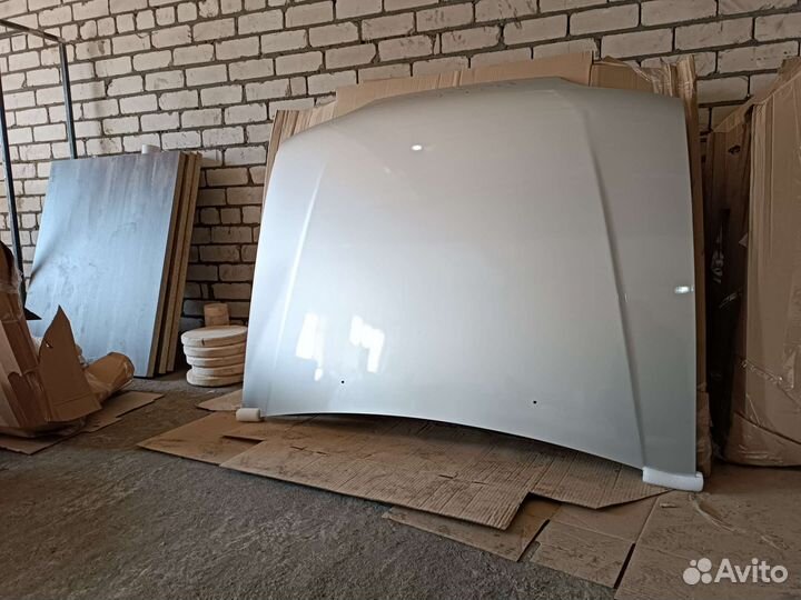 Капот ваз 2114 серебристый (снежная королева)