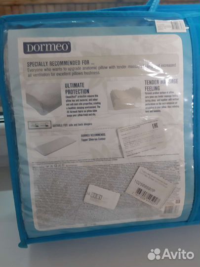 Подушка ортопедическая Dormeo anatomic pillow