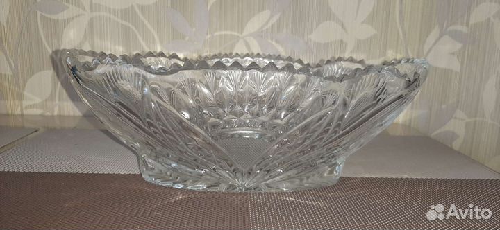 Хрустальный салатник