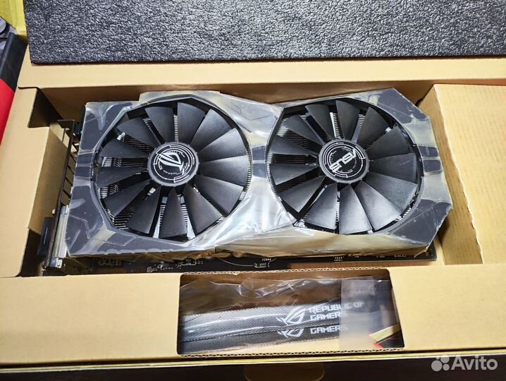 Видеокарта asus rog strix rx 570 8gb