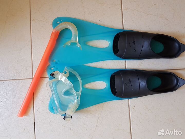 Ласты маска трубка для ребенка