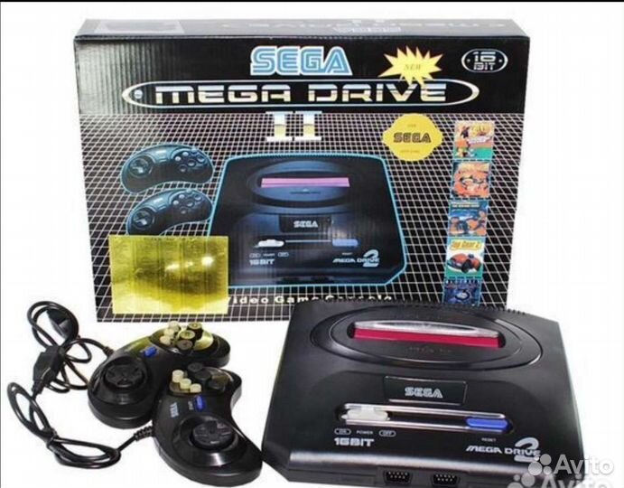 Игровая приставка Sega mega drive 2