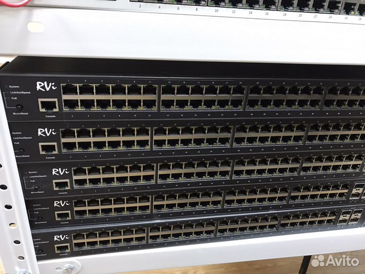 POE коммутатор RVi-2nsxm48g-4SP